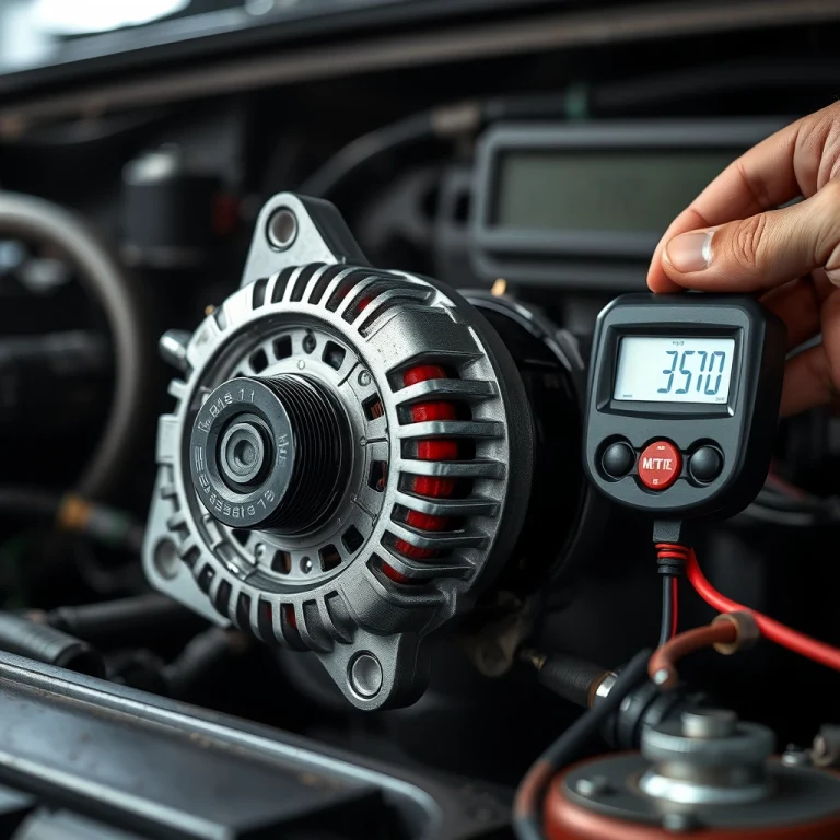 How To Check Alternator With Meter Diy Alternator Testing Guide