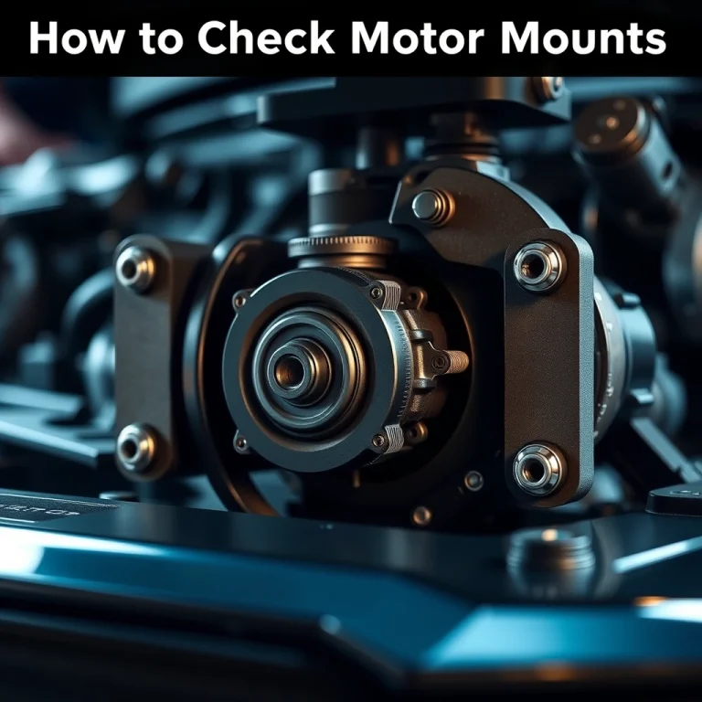 How To Check Motor Mounts Essential Tips For Car Enthusiasts