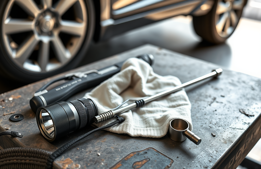 Preparing to Check Transmission Fluid