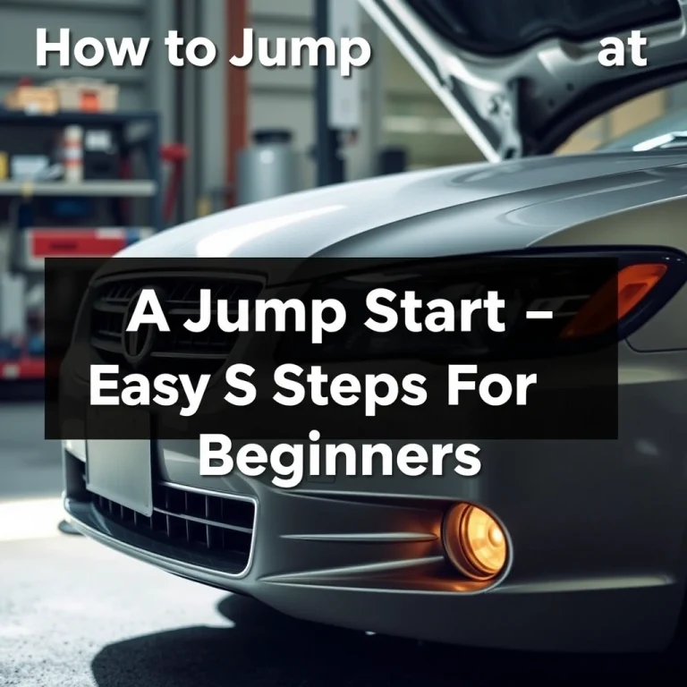 How To Jump Start A Car Easy For Beginners