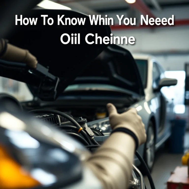 How To Know When You Need An Oil Change Signs Your Car Needs Attention